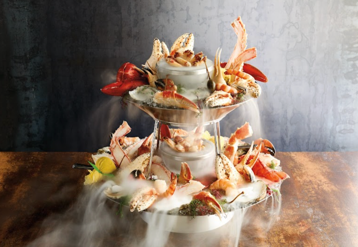 Shrimp cocktail at Mastro's 