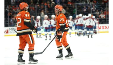 Ducks can’t keep up with Avalanche in battle of red-hot teams – Orange County Register