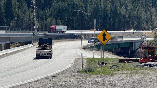 Vehicles travel along Interstate 80 near the Highway 20 junction at Yuba Gap. Caltrans is reducing traffic to one lane in each direction at the site as part of a $112 million project to replace two aging overcrossings and improve safety along the busy corridor linking Sacramento and Lake Tahoe. Vehicles travel along Interstate 80 near the Highway 20 junction at Yuba Gap. Caltrans is reducing traffic to one lane in each direction at the site as part of a $112 million project to replace two aging overcrossings and improve safety along the busy corridor linking Sacramento and Lake Tahoe.