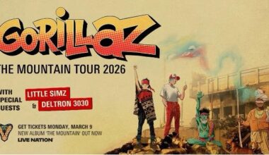 Gorillaz Announce North America Tour: Kong Card Holders Get First Access To Presale Tickets - Grimy Goods