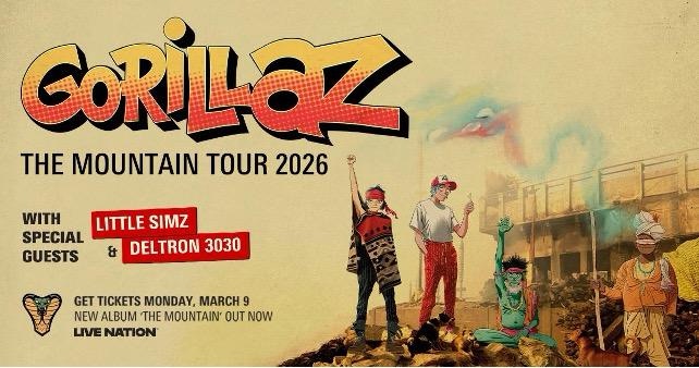 Gorillaz Announce North America Tour: Kong Card Holders Get First Access To Presale Tickets - Grimy Goods