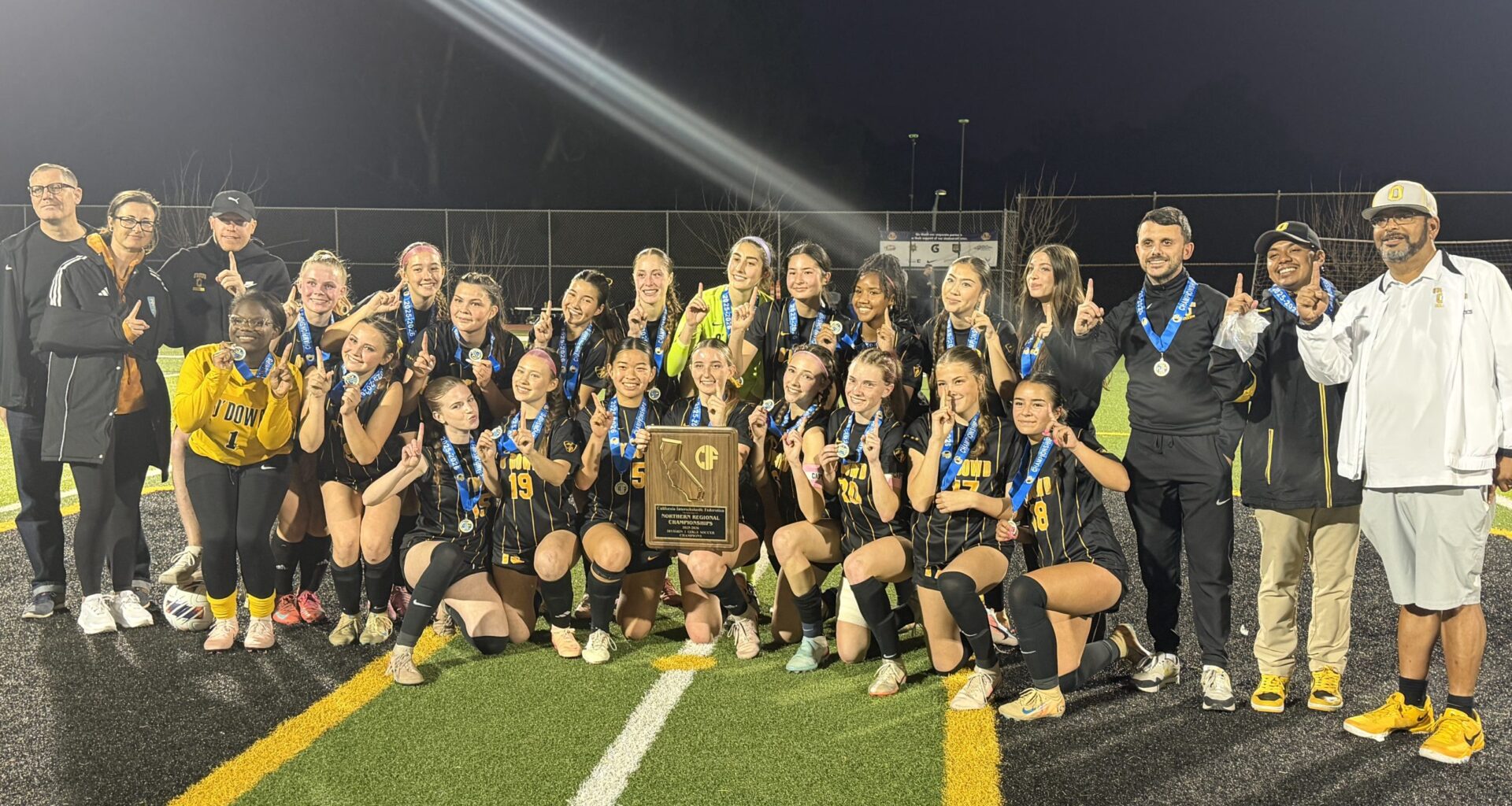 This East Bay high school girls soccer team is ranked #1 in California, with a perfect record of 19-0