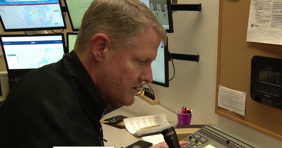 Inside Oakland County's emergency center for today's statewide tornado drill