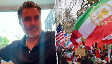 California Iranian American couple pushes back on anti-war protests in the US