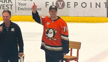 John Carlson practices for first time in an Anaheim Ducks uniform: ‘Yesterday was a little crazy. This part of it feels a lot more normal.’