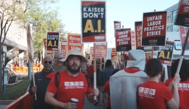 2,400 Kaiser mental health professionals strike in Northern California over AI concerns