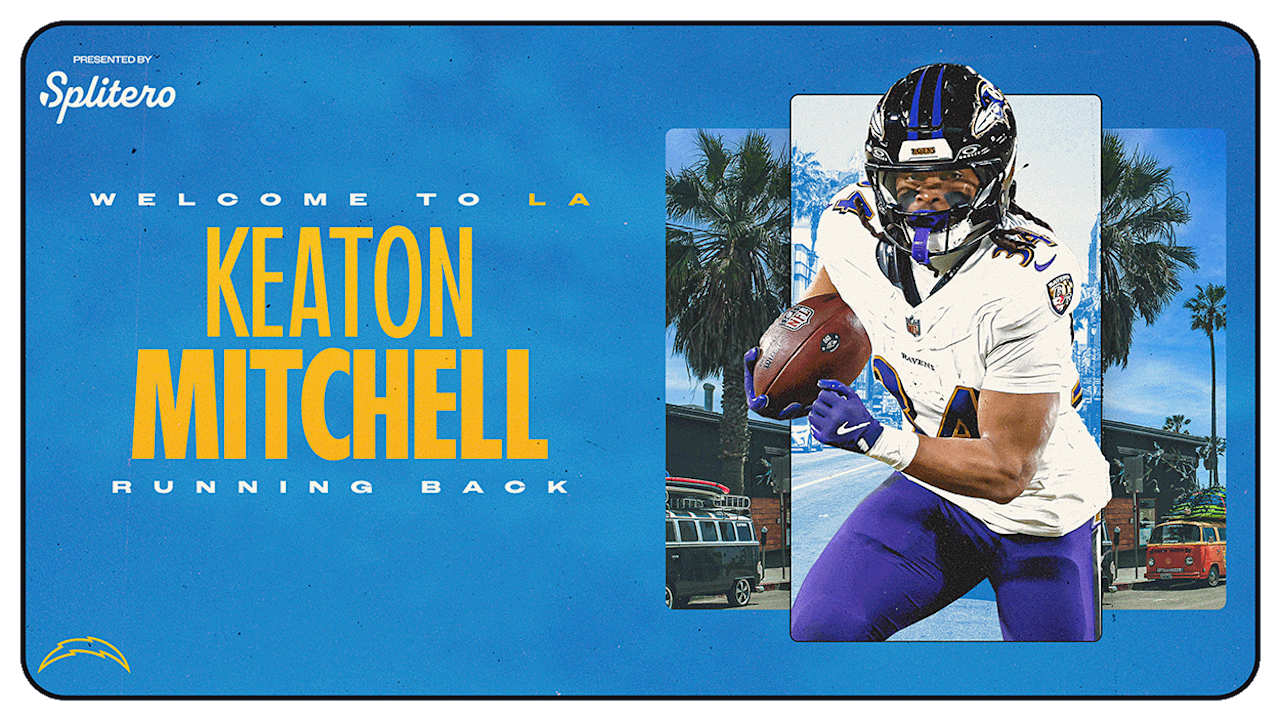 Los Angeles Chargers Agree to Terms with Keaton Mitchell