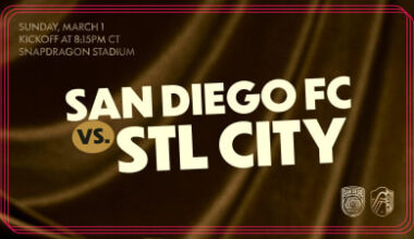 Match Preview | St. Louis CITY SC Hits the Road for the First Time This Season Taking on San Diego FC at Snapdragon Stadium