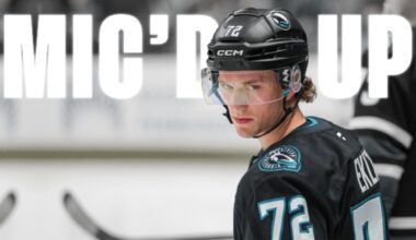 Mic'd Up: William Eklund | San Jose Sharks