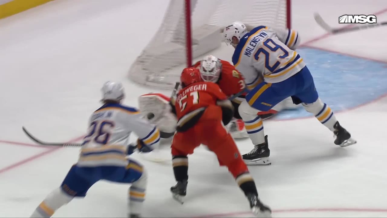 Zach Benson with a Goal vs. Anaheim Ducks