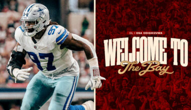 49ers Announce Trade for DL Osa Odighizuwa