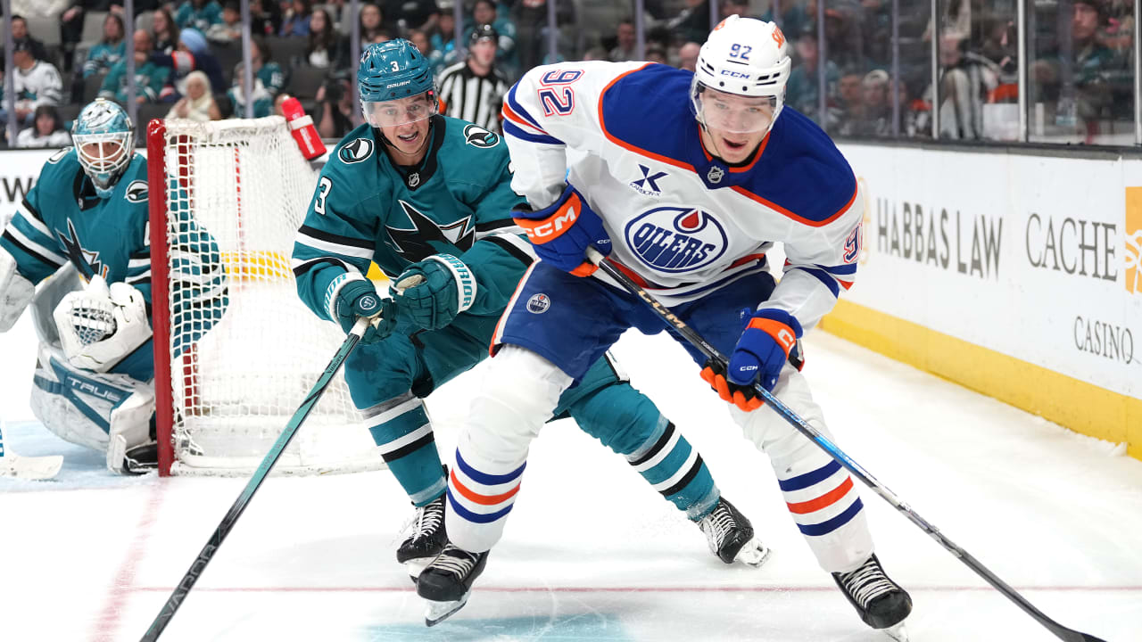 PRE-GAME REPORT: Oilers at Sharks