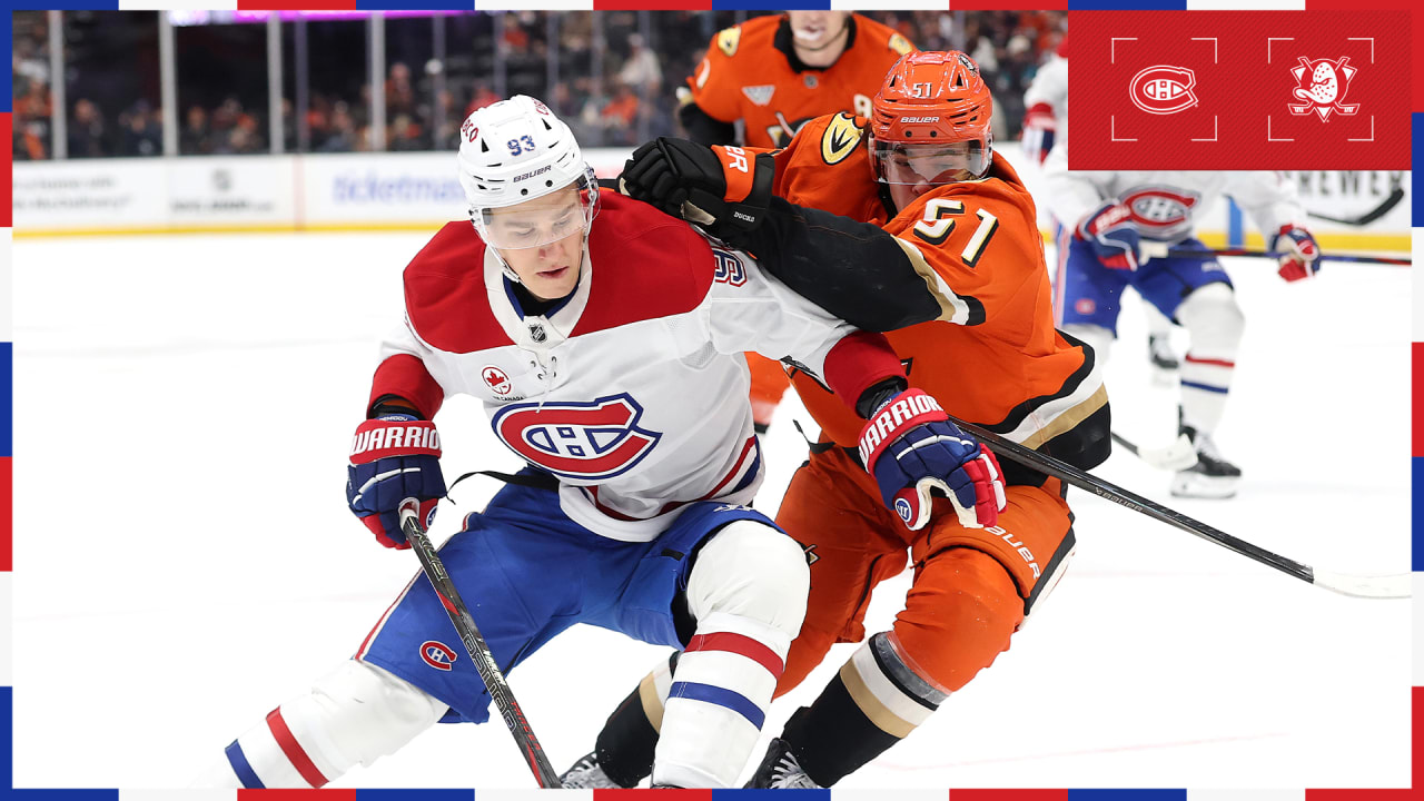 MTL@ANA: Game recap | Montréal Canadiens