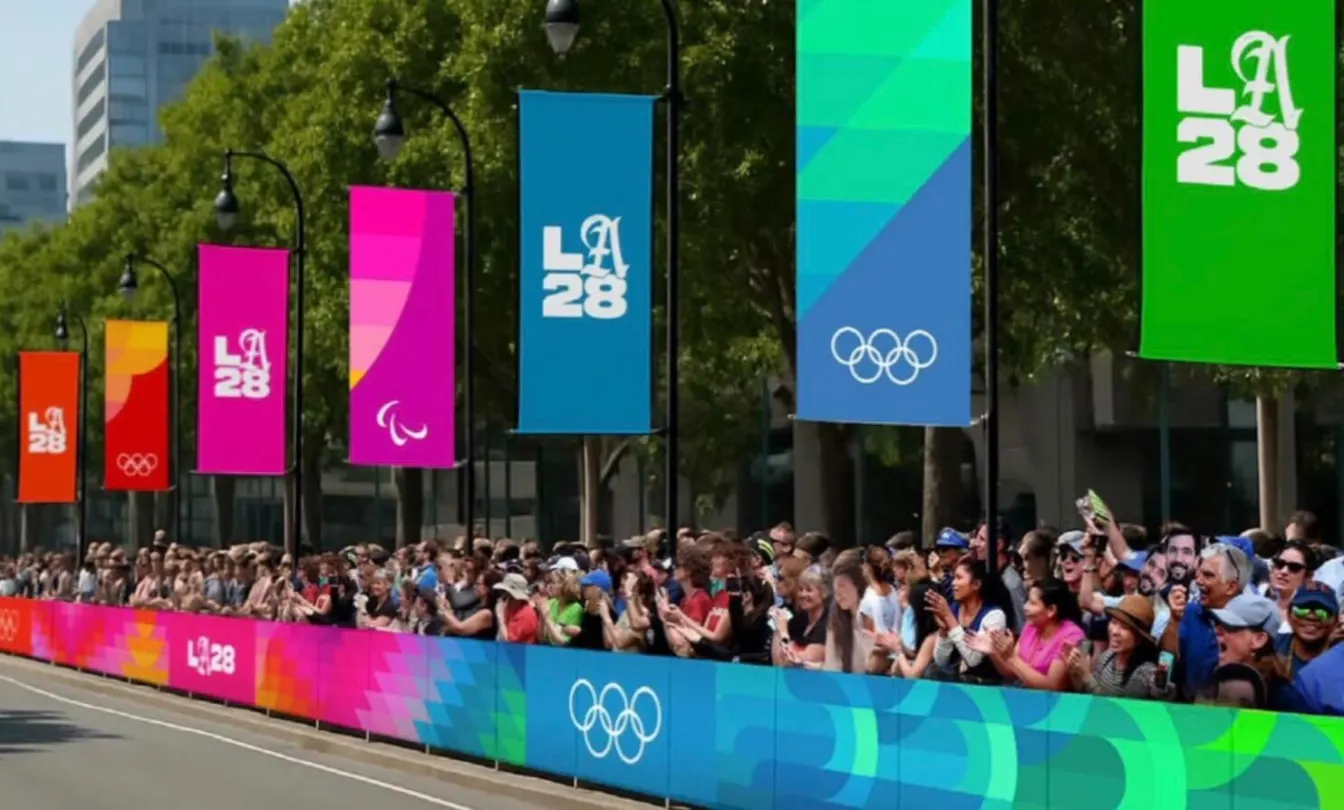 A sneak peek of the colors and designs for the LA28 Olympics • Long Beach Post News
