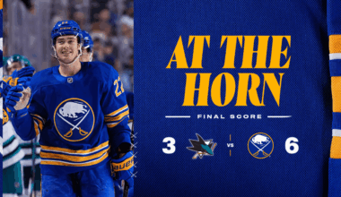 At the Horn | Sabres 6 - Sharks 3