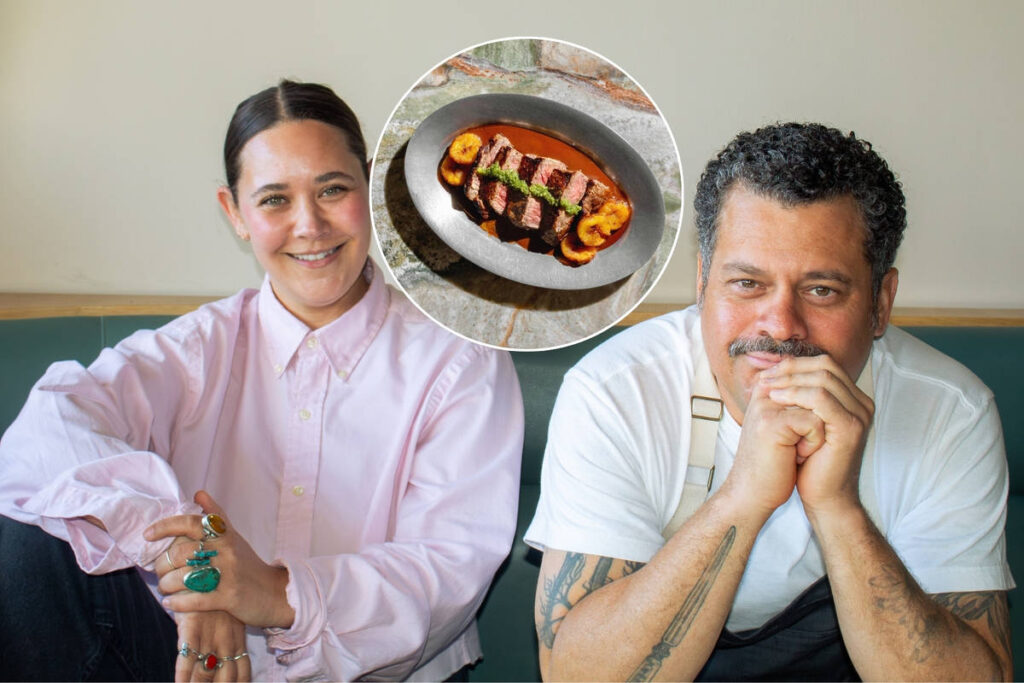 Chef Alejandro Eusebio and Beverage Director Mara Herbkersman, Credit: Cara Harman