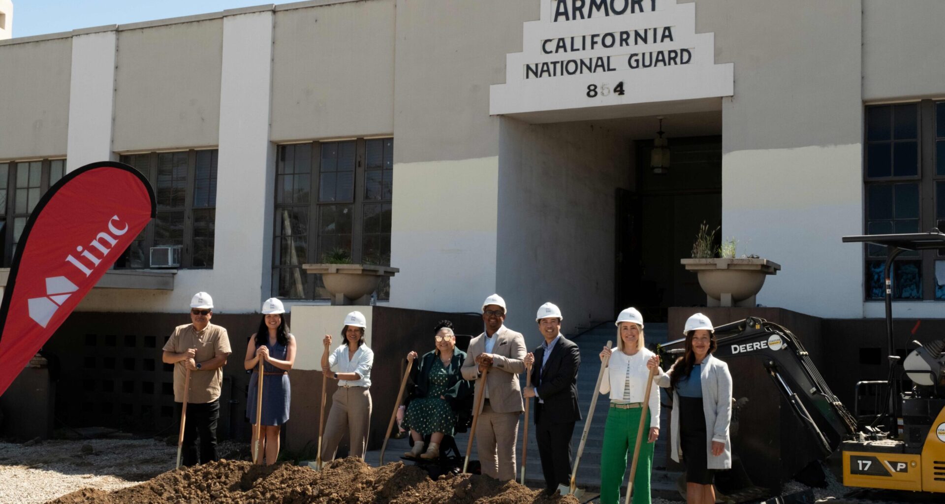 Construction starts on affordable housing project at historic National Guard armory • Long Beach Post News