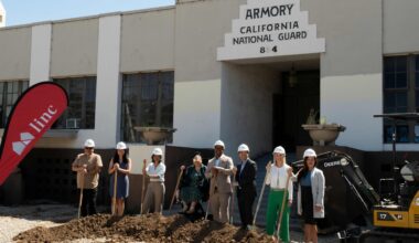 Construction starts on affordable housing project at historic National Guard armory • Long Beach Post News