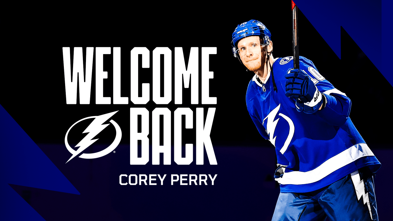 Lightning acquire forward Corey Perry from Los Angeles