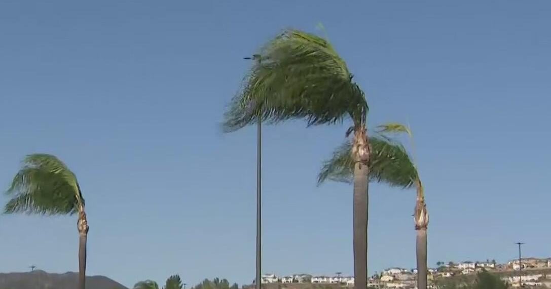 Santa Ana winds expected to impact much of Southern California over next couple days