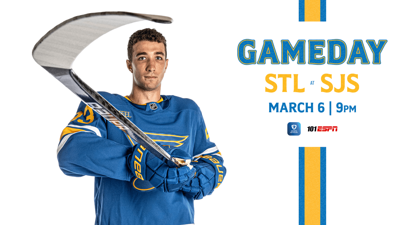 Preview: Blues at Sharks | St. Louis Blues