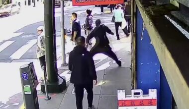Violent stabbing attack in San Francisco's Chinatown captured on video
