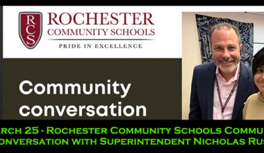 March 25 - Rochester Community Schools Community Conversation with Superintendent Nicholas Russo