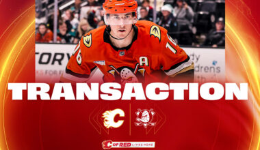 Flames Acquire Ryan Strome From Anaheim