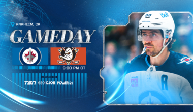 GAMEDAY: Jets at Ducks | Winnipeg Jets