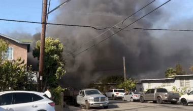 Father shields his toddler from Mount Hope house fire – NBC 7 San Diego
