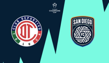 Toluca vs. San Diego FC: How to watch, stream Concacaf Champions Cup Leg 2