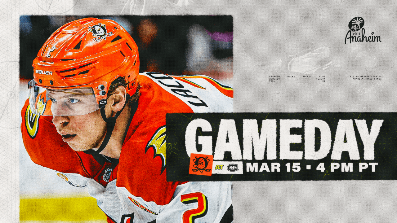 PREVIEW: Carlson’s Ducks Debut on Deck vs Canadiens