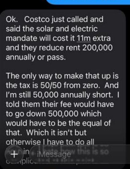 Negotiations between Manley and Costco involved push and pull