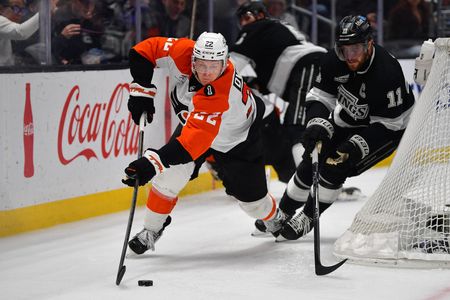 Philadelphia Flyers Defeat San Jose 4-1, Road Winning Streak Reaches Seven Games