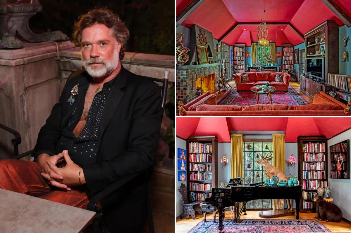 Rufus Wainwright will relist his wonderfully colorful Los Angeles home for $2.3M