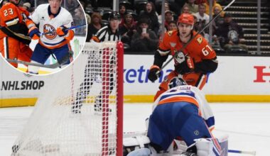 Islanders overwhelmed by Ducks as five-game win streak snapped