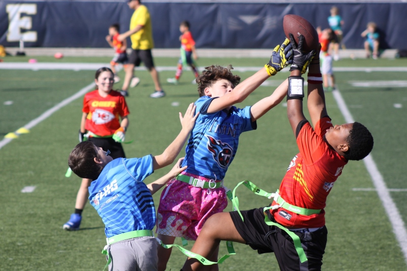 NFL FLAG Hosts Clinic at Oakland Yard Athletics This Spring