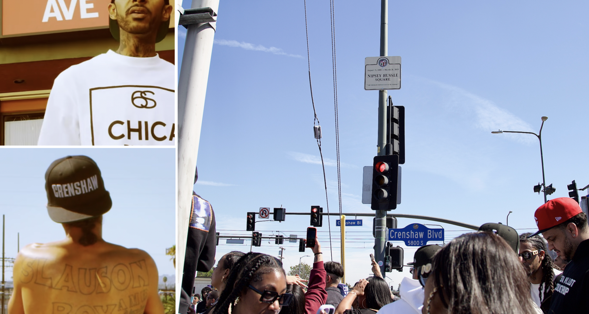 Dedication: Crenshaw and Slauson to Forever be Known as "Nipsey Hussle Square"