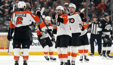 Flyers top Kings in shootout, extend point streak to 5