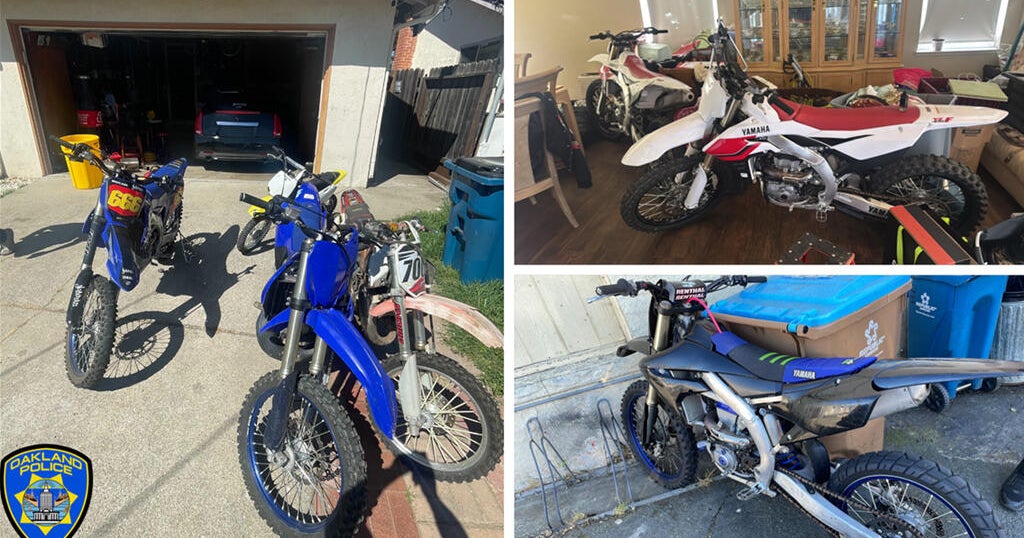 Oakland police arrest 4, seize weapons in illegal dirt bike crackdown