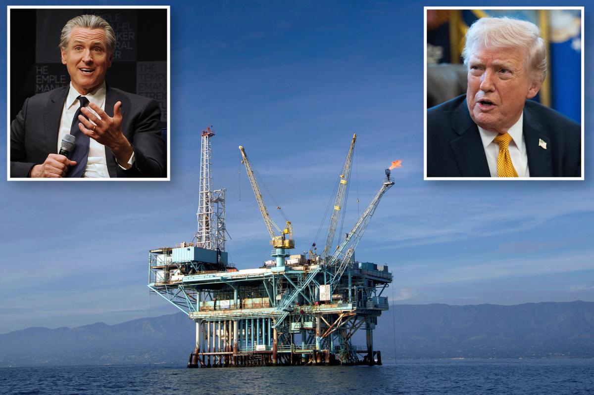 Black gold gushes into California as offshore bill kicks into gear following Trump executive order