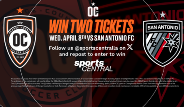 Orange County Soccer Club April Ticket Giveaway Rules