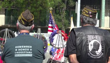 Vietnam War veterans honored in downtown Stockton: "Nobody appreciated us"