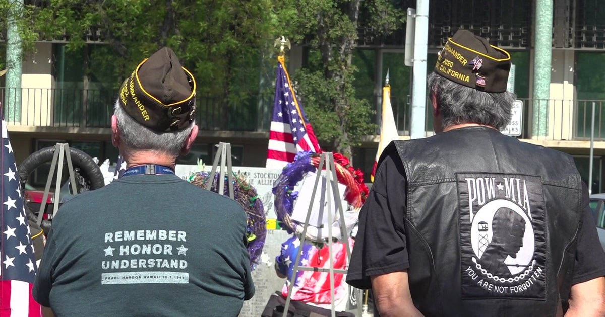 Vietnam War veterans honored in downtown Stockton: "Nobody appreciated us"