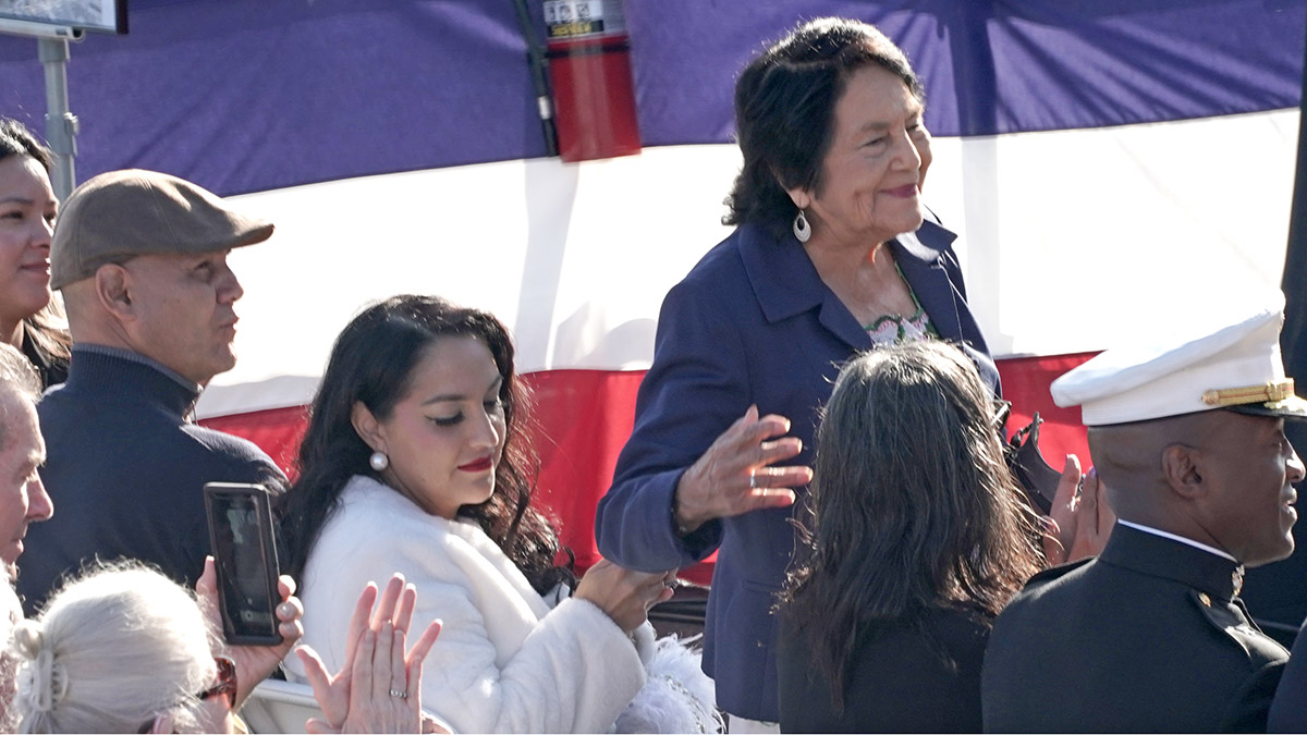 Dolores Huerta, labor movement leader, details sexual assault by César Chávez