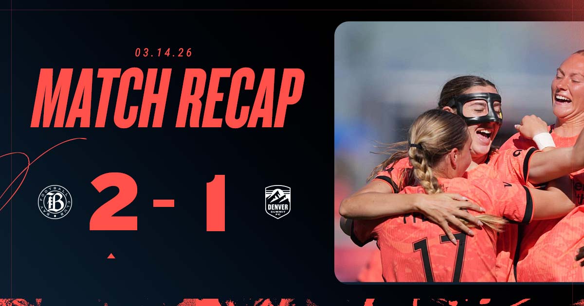 Match Recap: Bay FC Best Denver Summit FC 2-1 in 2026 Opener at PayPal Park