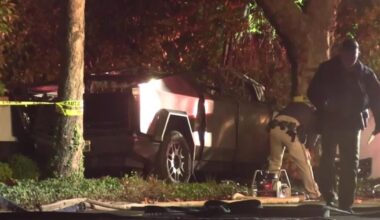 Student who survived deadly Tesla Cybertruck crash in California sues automaker