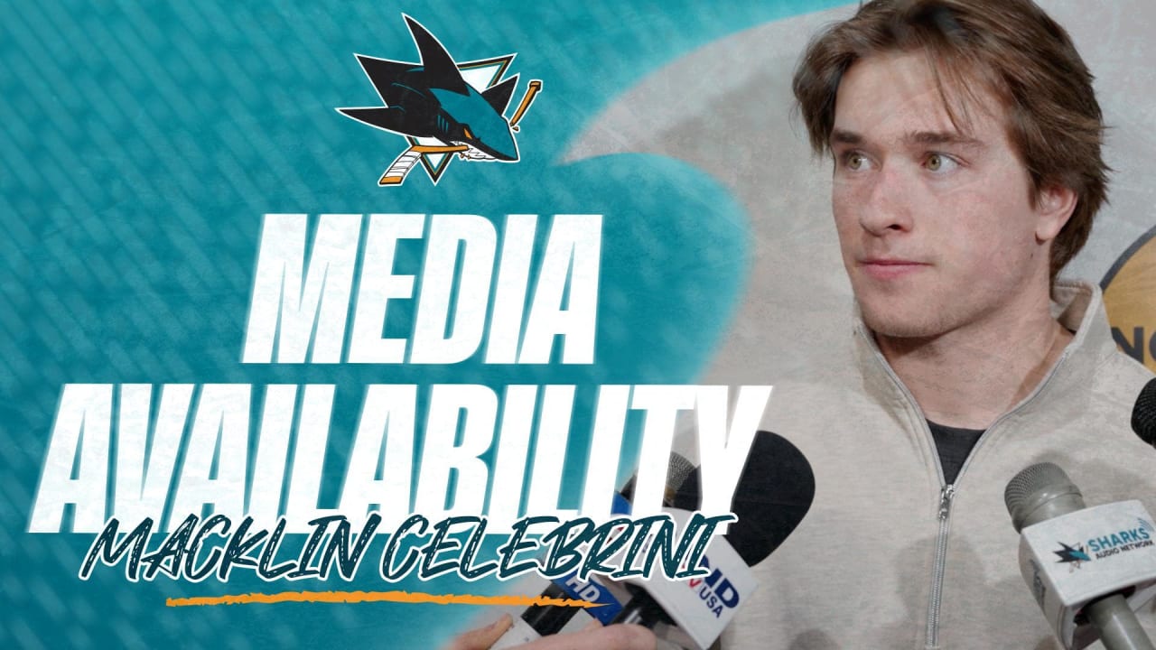 Media Availability (3/11): Celebrini | San Jose Sharks