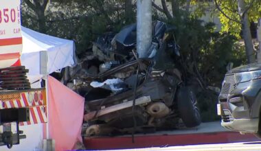 1 dead, 2 seriously injured in Porter Ranch car crash – NBC Los Angeles