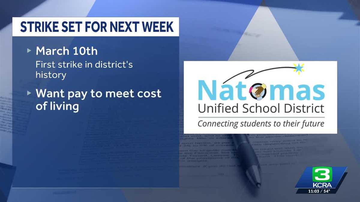 Natomas teachers plan strike on March 10 amid contract negotiations
